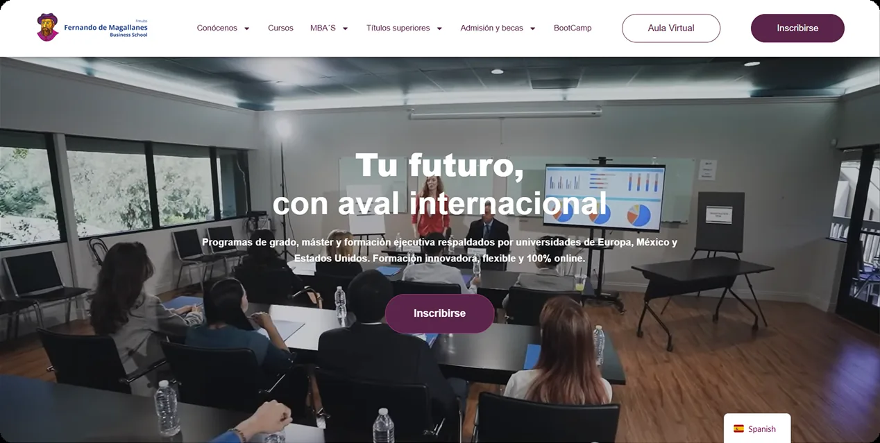 Fernando de Magallanes Business School — vista principal