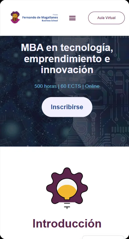 Fernando de Magallanes Business School — captura 5