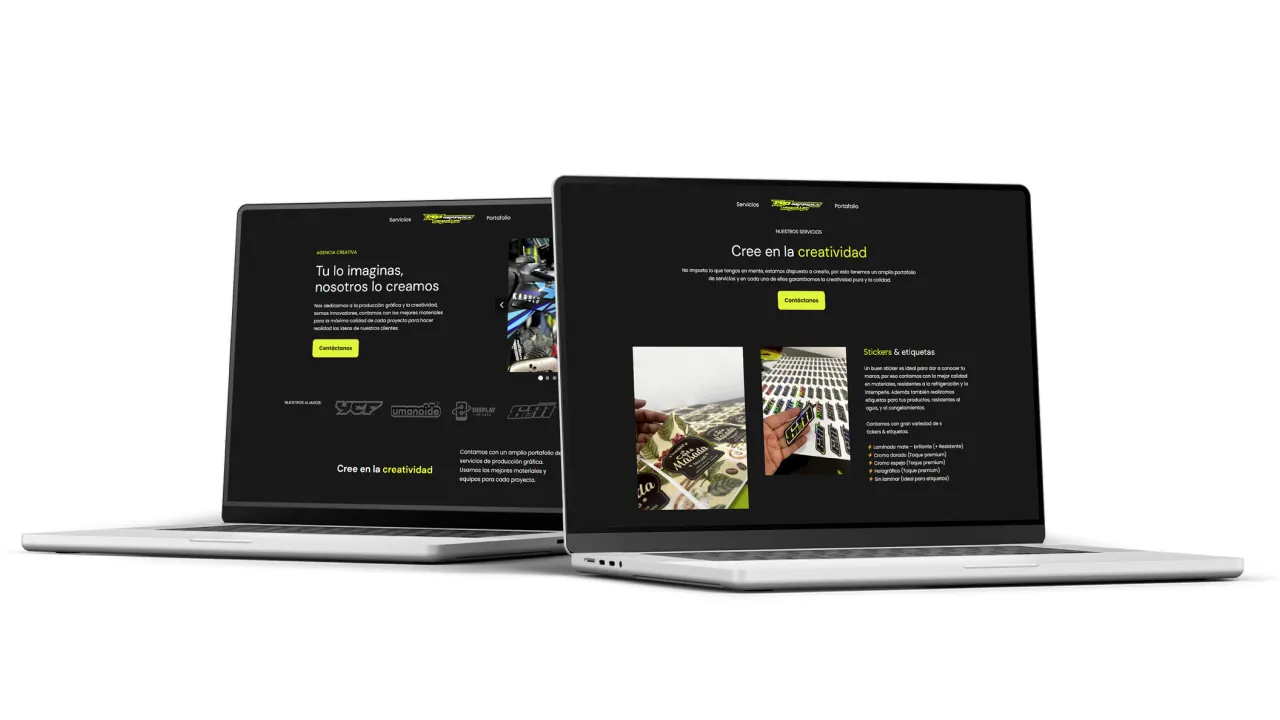Prographics Medellín — Sitio Web