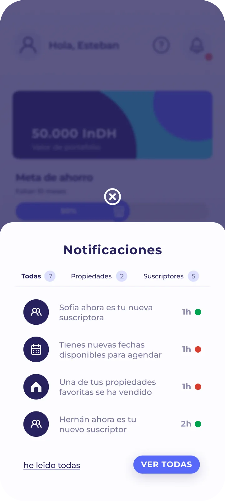 Indahouse Plataforma — Notificaciones