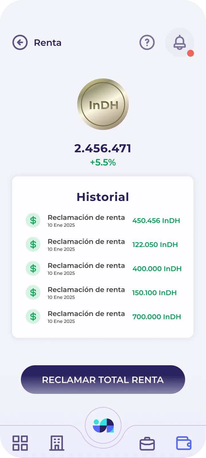Indahouse Plataforma — Renta
