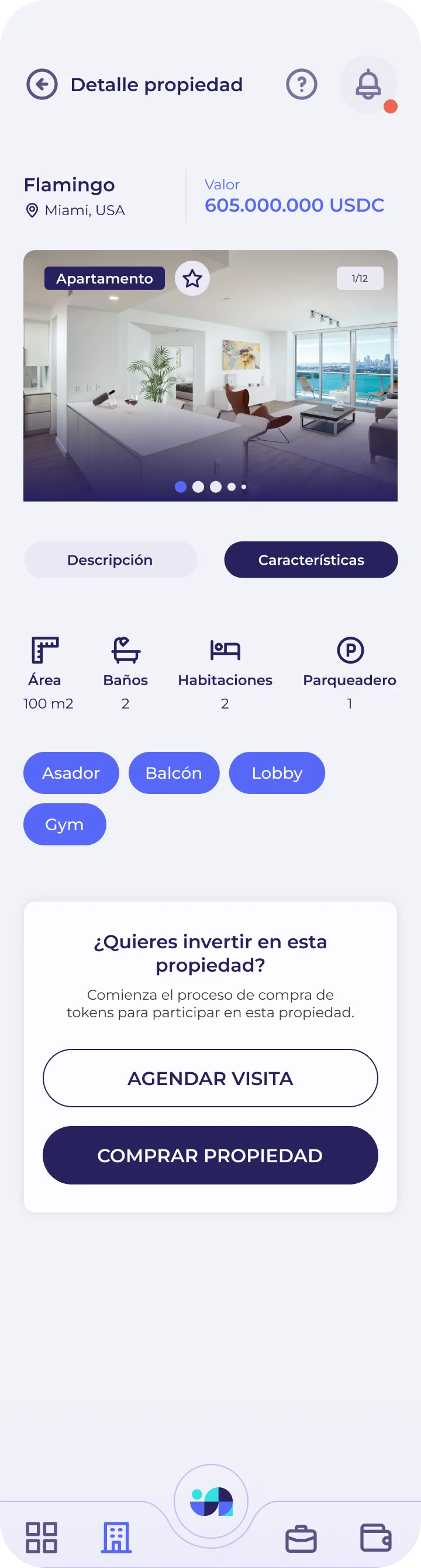 Indahouse Plataforma — Ficha de vivienda