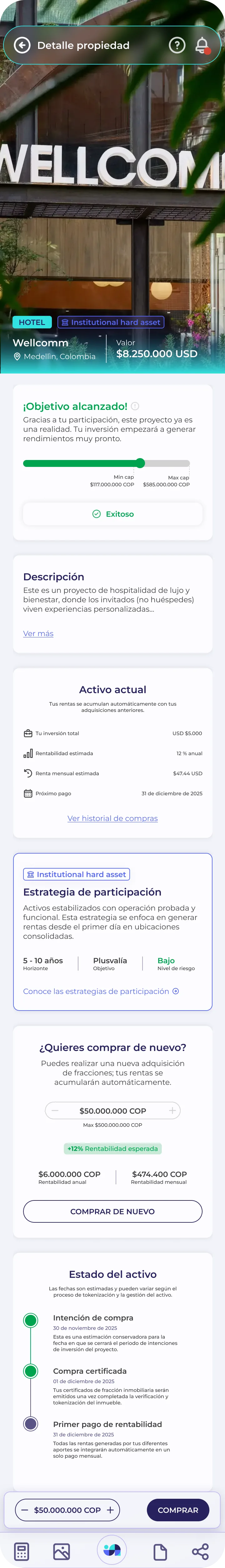 Indahouse Plataforma — Objetivo alcanzado