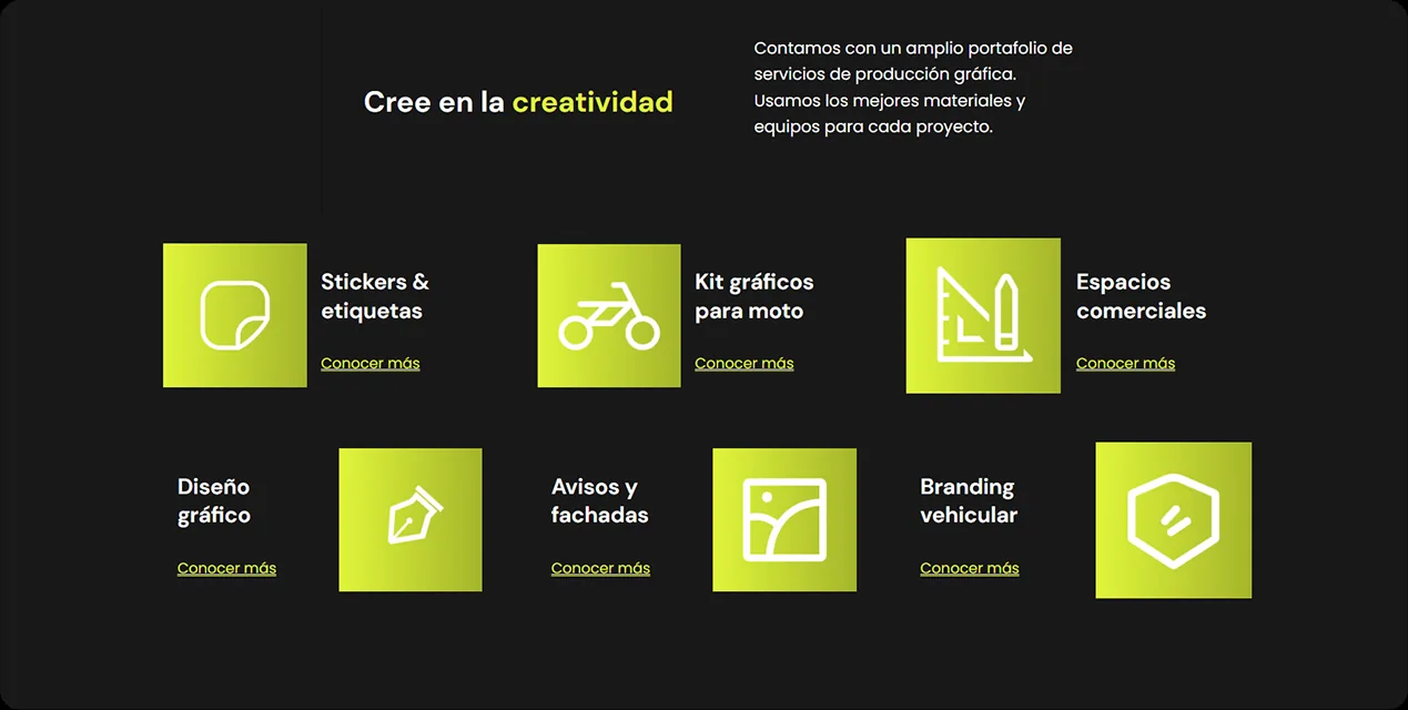 Prographics Medellín — captura 4